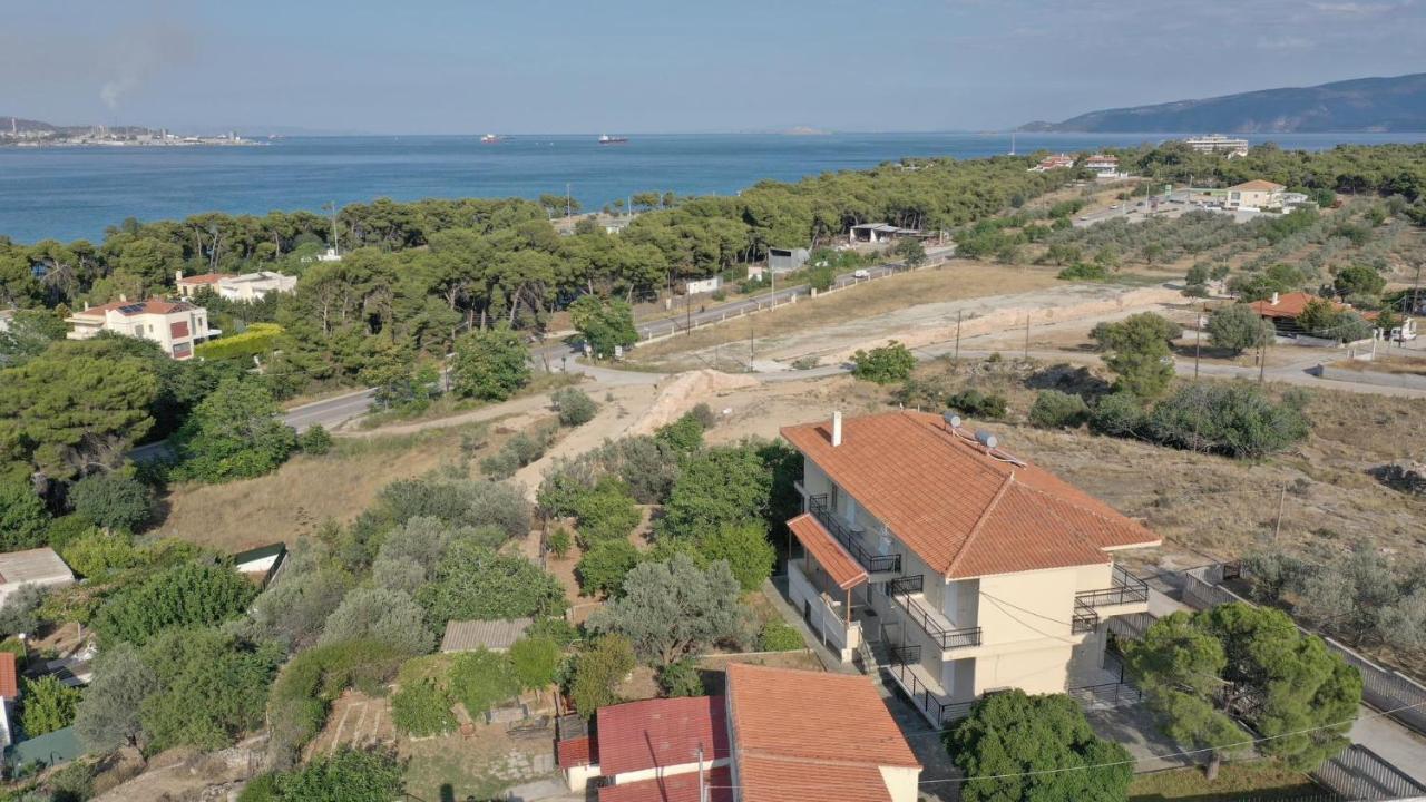 The Byzantine Wall House Isthmia Exterior foto