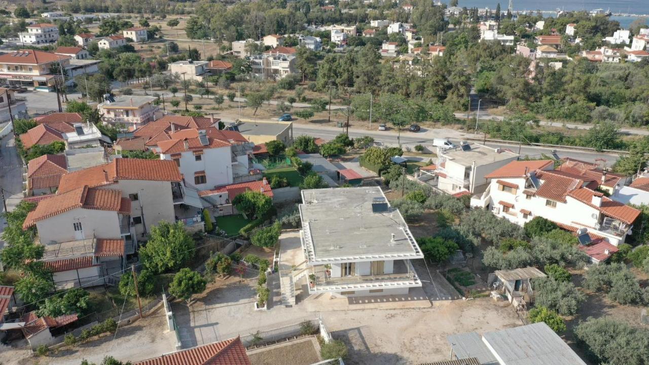 The Byzantine Wall House Isthmia Exterior foto